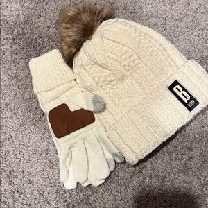 Beanie And Glove Set